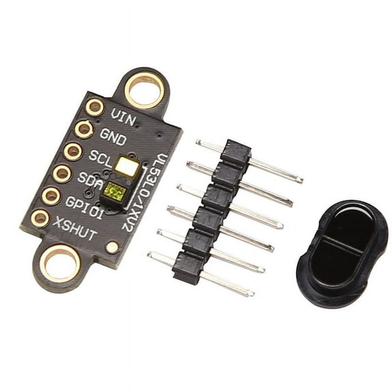 Deliqiba Ranging Sensor Module Vl53L1X Ranging Flight Time Sensor Module 3V-5V Distance 400Cm Measurement Extension Board Module For