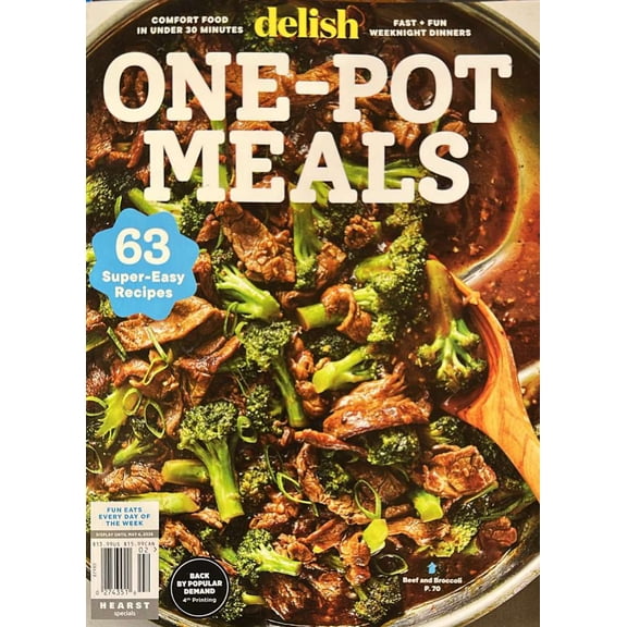 Delish, One Of- Pot Meals Magazine Issue 2
