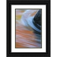 thumbnail image 1 of Delisle, Gilles 13x18 Black Ornate Wood Framed with Double Matting Museum Art Print Titled - Canada, Quebec Autumn along Riviere du Nord, 1 of 4