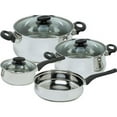 thumbnail image 1 of Deliss Stainless Steel 7 Piece Cookware Set, 1 of 1