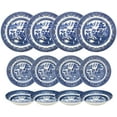 thumbnail image 1 of Delite Home Churchill Blue Willow Dinner Plates, 12 Piece, 1 of 2