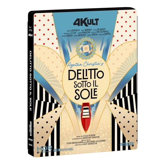 Blu-Ray 4K Uhd Delitto Sotto Il Sole (4K Ultra Hd + Blu-Ray Hd) (4K Ultra HD) Peter Ustinov