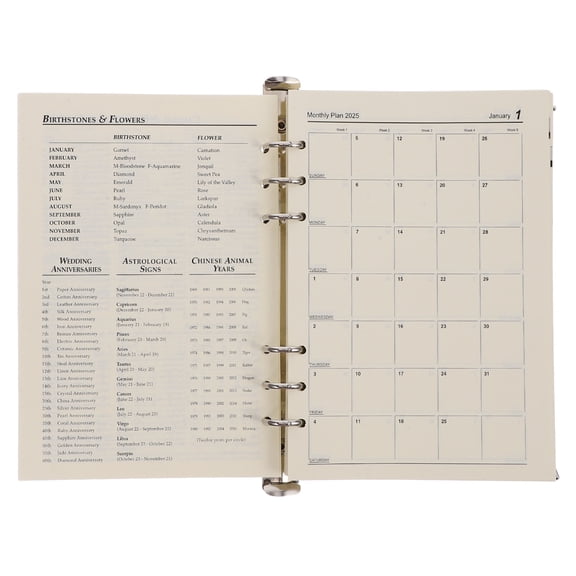 Deliver Matte Notebook Schedule Book Office 23.60X17.60X3.00CM White
