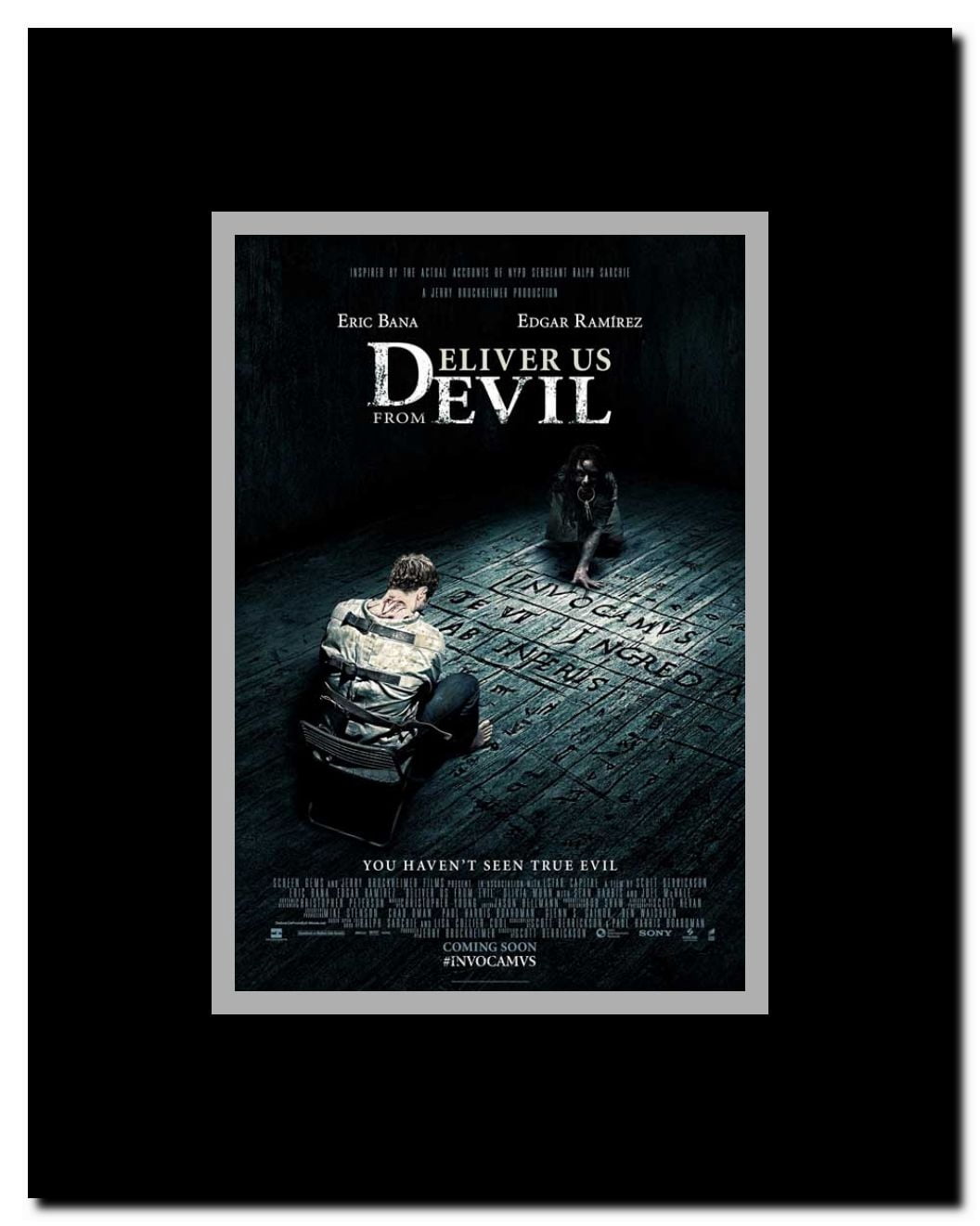 Deliver Us From Evil Framed Movie Poster