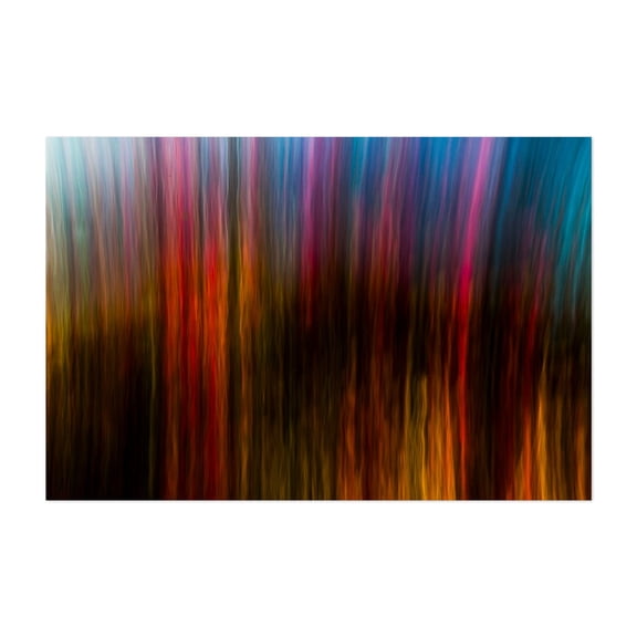 Deliver Us From Evil - Photography Abstract Modern Art Psychedelic Surrealism Autumn Geometric Moody Unframed Wall Art Print 4 x 6 inches