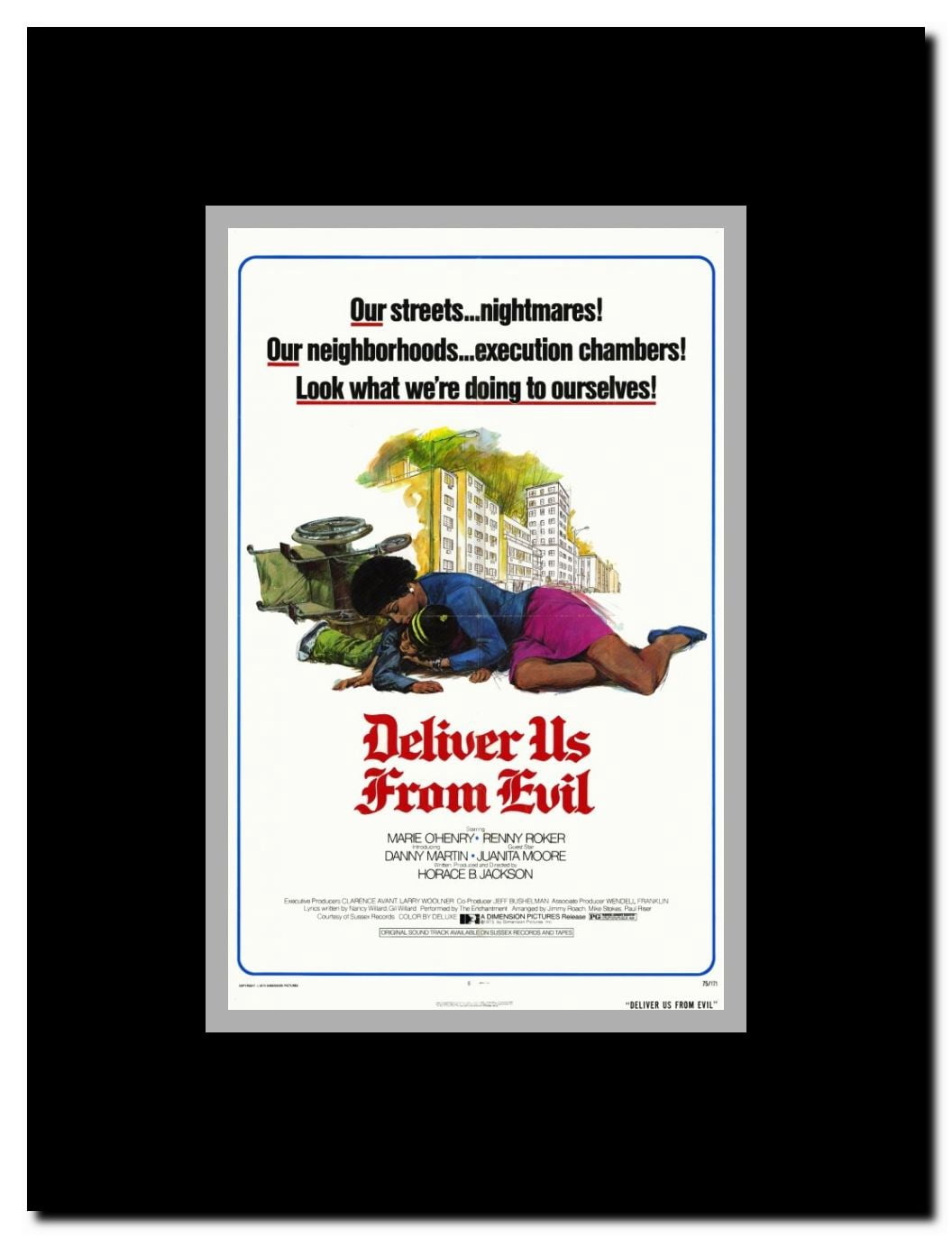 Deliver us from Evil Framed Movie Poster