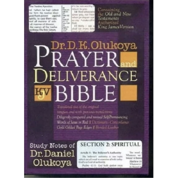Deliverance Bible Big