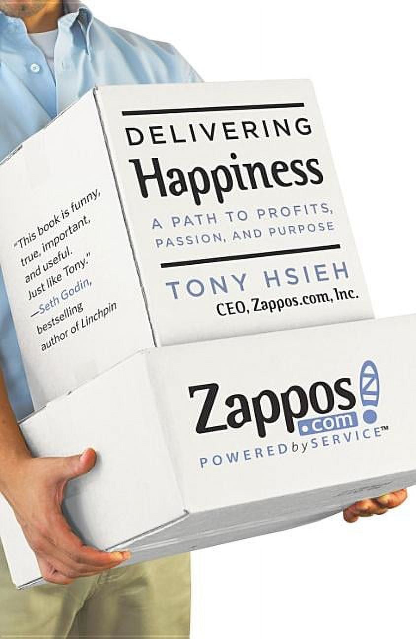 TONY HSIEH Delivering Happiness : A Path to Profits, Passion, and Purpose (Hardcover)