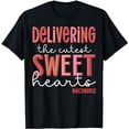 thumbnail image 1 of Delivering The Cutest Sweethearts NICU Nurse Valentines Day T-Shirt, 1 of 5