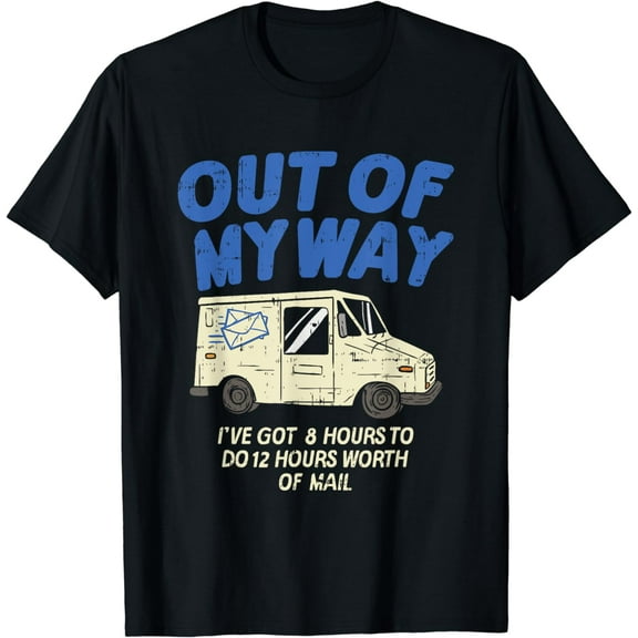 Delivery Driver Clothing Joke Delivery Truck Design T-Shirt