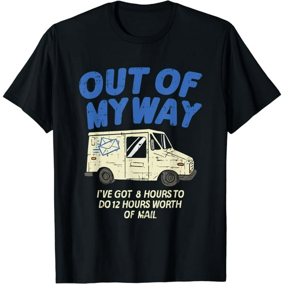 Delivery Driver Clothing Joke Delivery Truck Design T-Shirt