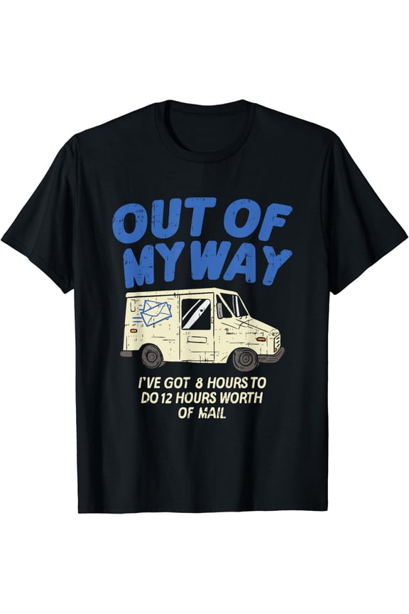 Delivery Driver Clothing Joke Delivery Truck Design T-Shirt