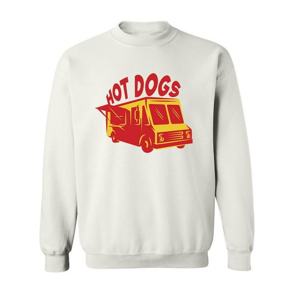 Delivery Hot Dogs Sweatshirt Men -Image by Shutterstock, Male 3X-Large