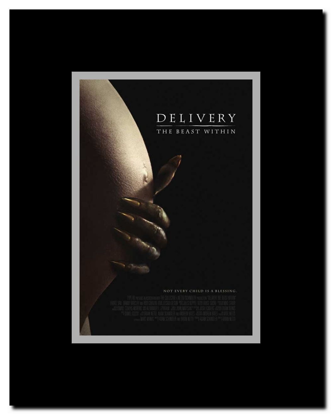 Delivery: The Beast Within Framed Movie Poster