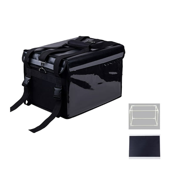 Delivery insulated box equipment in black