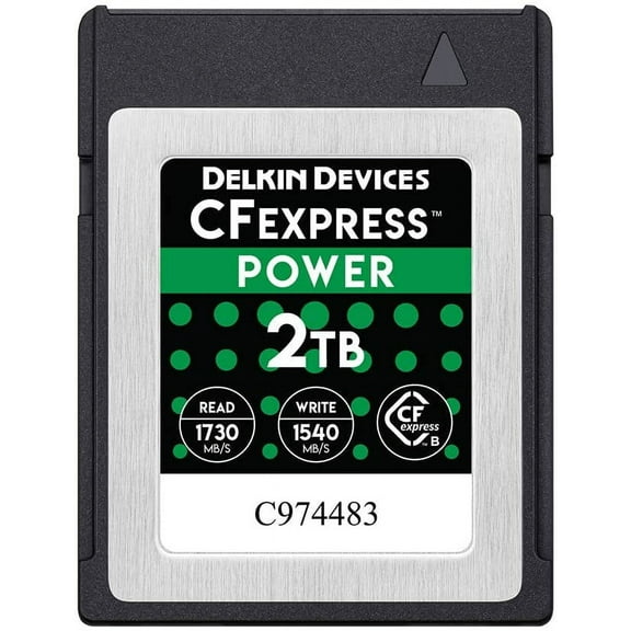 Delkin Devices 2TB Power CFexpress Type B Memory Card