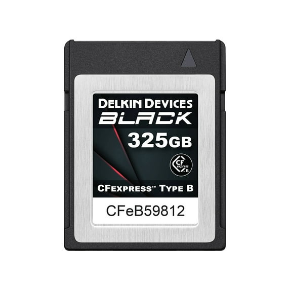 Delkin Devices 325GB BLACK CFexpress Type B Memory Card