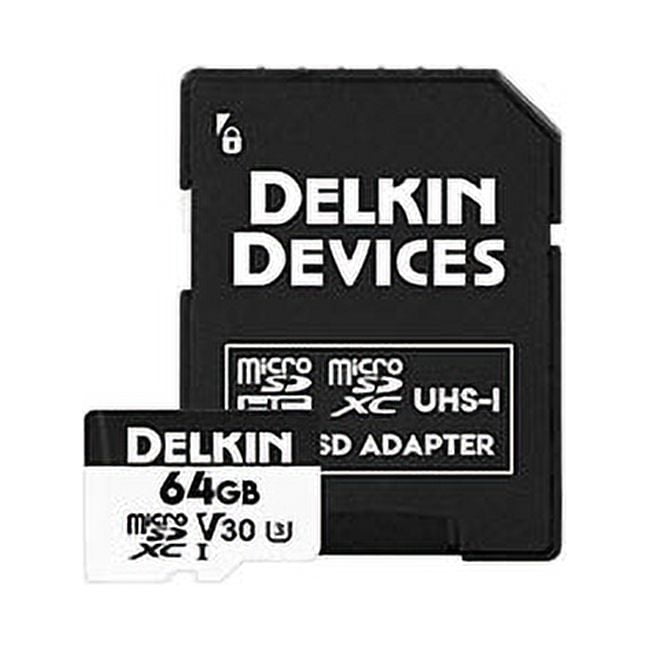 Delkin Devices Advantage 660X 64GB UHS-I Class 10 U3 V30 microSDXC Memory Card