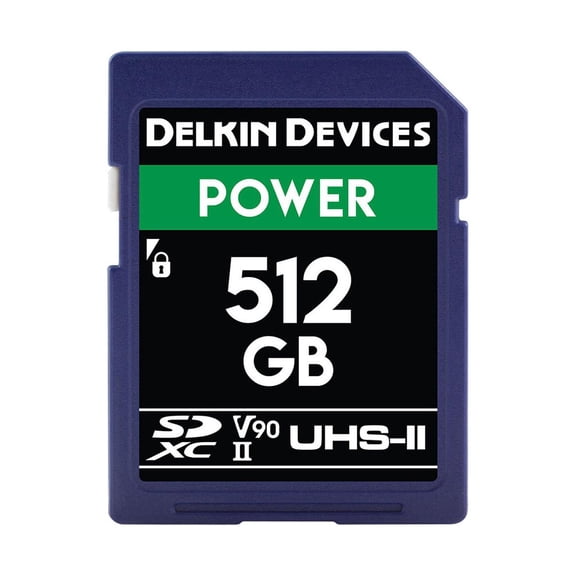 Delkin Devices DELKIN SD POWER V90 UHS-II 512GB MemoryCard