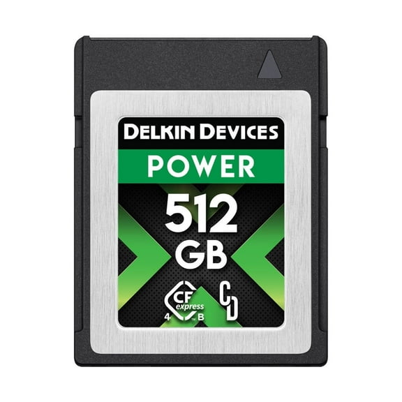 Delkin Devices 512GB POWER 4.0 CFexpress Type-B Memory Card