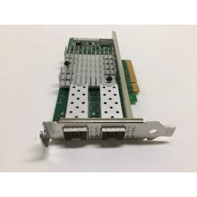 Pre-Owned Dell 0942V6 942V6 Intel X520-DA2 Dual Port 10Gb SFP+ PCIe Server Adapter LP