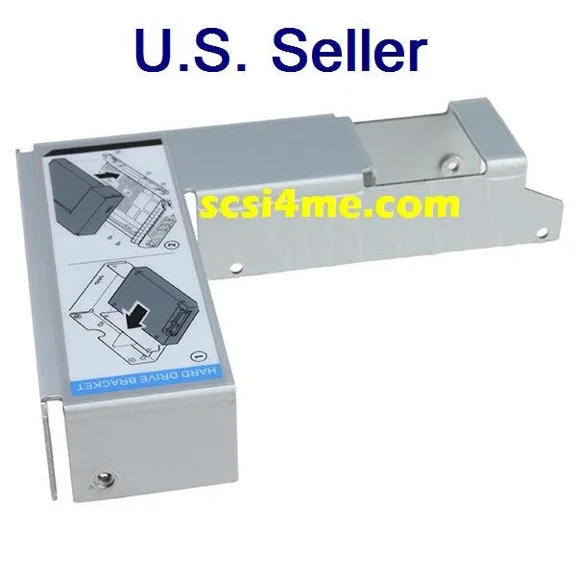Dell 09W8C4 3.5" To 2.5" Adapter For F238F Sas/Sata Tray R720 T620 R520 T420 630