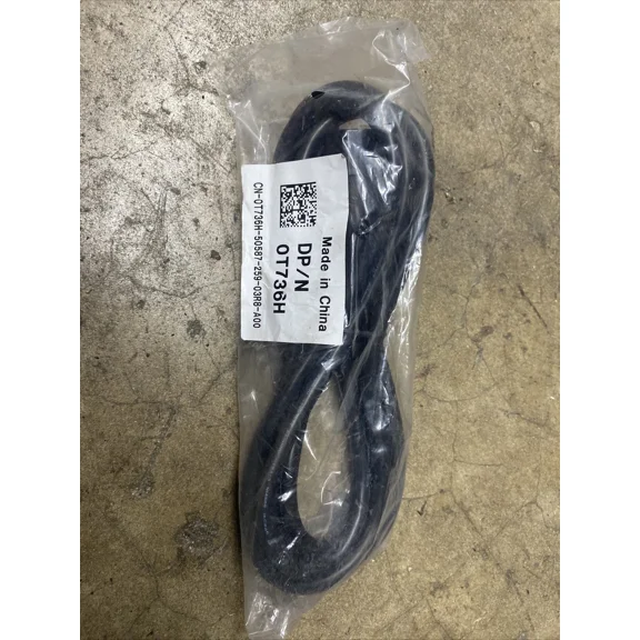 Dell 0T736H 6 Foot 250 Volt 13 Amp C13 To C14 Power Cord