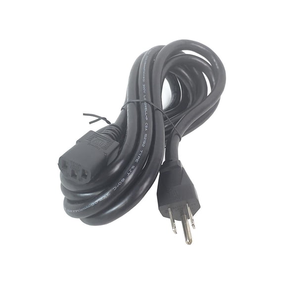 Dell 10FT 5-15P Male / C13 Female 15A 125V 14AWG SJT VW-1 Power Cord Cable 0R215 Power Cables & Power Supply Cables