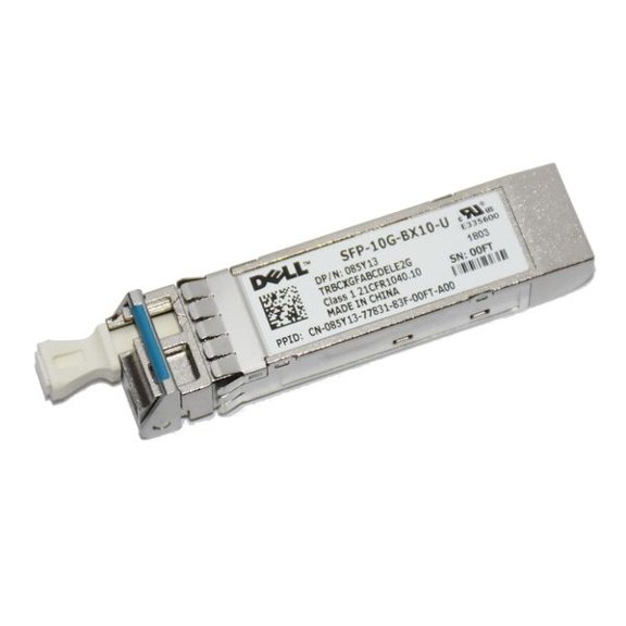 Dell 10Gbps BiDi SFP+ 1270nm-TX/1330nm-RX 10km Single-Mode Fiber Module Transceiver (85Y13)