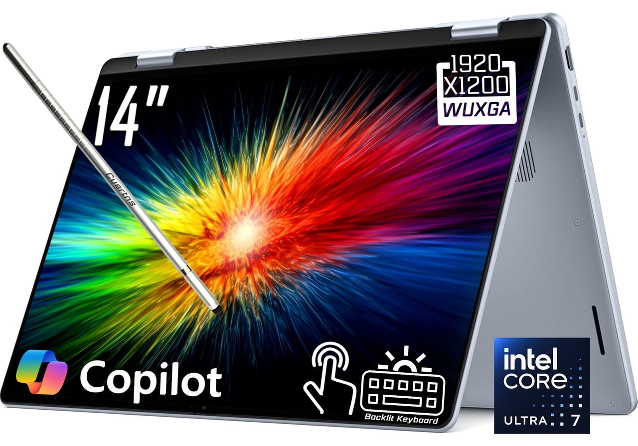 Dell 14 Plus 2-in-1 Copilot+ AI PC Laptop, 14