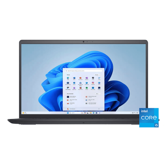 Dell 15.6" 2K Touchscreen Laptop, Intel Core i5-1334U, 8GB RAM, 512 GB Storage, Intel UHD Graphics, Wi-Fi 6, Windows 11 Home, Carbon Black