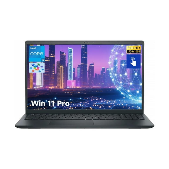 Dell 15.6" 3530 Touch Screen Laptop-Computer RTX 5090, Intel 10-Core i5-1334U (Beat i7-1250U), 64GB RAM 1TB PCIe SSD FHD-Laptop with Copilot AI WiFi6 Win11 Pro