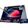 thumbnail image 1 of Dell 16 Plus 2-in-1 Copilot+ AI PC Laptop, 16" 2K 1920 x 1200 LED WVA Touchscreen, Intel 8-Core Ultra 5 226V, 1080P Webcam, Backlit KB, Stylus Pen, Win11 Pro (16GB DDR5 RAM - 1TB SSD), 1 of 5