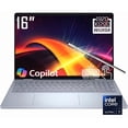 thumbnail image 1 of Dell 16 Plus 2-in-1 Laptop, 16" 1920 x 1200 Touchscreen, Intel Core Ultra 7 256V(>i9-13900H), AI Copilot, Backlit Keyboard, 1080p Webcam, Wi-Fi 7, Windows 11 Home, Ice Blue(16GB DDR5 RAM/2TB SSD), 1 of 5