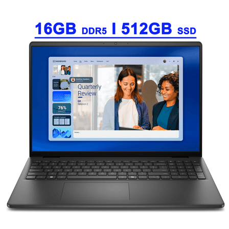 Dell 16 Premium Business Laptop 16" WUXGA Touchscreen AMD 8-core Ryzen 7 250 16GB DDR5 512GB SSD Backlit ExpressCharge Wi-Fi6 Type-C Win11 w/Copilot AI