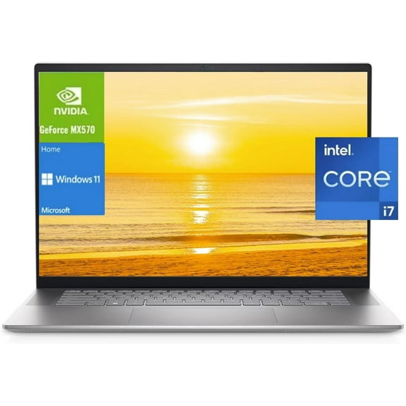 Dell 2023 Newest Inspiron 16 5620 Laptop, 16.0" FHD+ Display, Intel Core i7-1255U Processor (10 Core), 32GB RAM, 2TB SSD, GeForce MX570, USB Type-a&c,Wi-Fi,Windows 11 Home, Platinum Silver