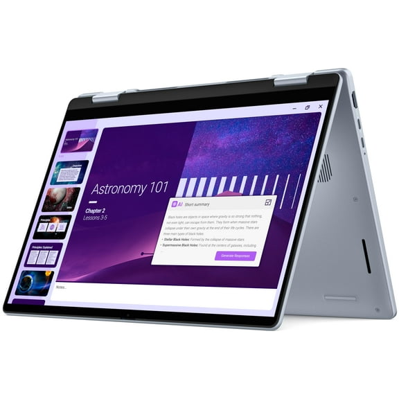 Dell 2025 14 Plus 2-in-1 14” WUXGA Touchscreen Laptop 8-Core Intel Core Ultra 7 256V 16GB LPDDR5 4TB NVMe SSD Thunderbolt 4 USB-C WiFi BE BT Webcam HDMI2.1 Backlit KB Fingerprint Windows 11 Pro