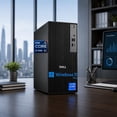 thumbnail image 1 of Dell 2026 Pro Desktop Computers Tower PC for Home & Business, Copilot AI, 14th Gen i3-14100 Processor, 16GB DDR5 RAM, 1TB PCIe SSD, Wi-Fi 6E, Bluetooth 5.3, DisplayPort, HDMI, USB-C, Windows 11 Pro, 1 of 9