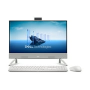 Dell 24 All-in-One Desktop EC24250 23.8" FHD Display Intel Core i5-1334U 8GB RAM 512GB NVMe SSD White