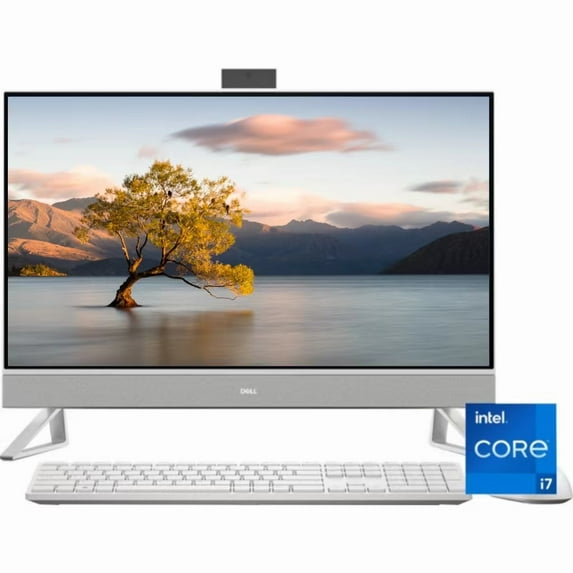 Dell 27 inch Touch Screen All-in-One Desktop PC,13th Gen Intel Core i7-1355U,64GB RAM,2TB SSD,GeForce MX550,1080p, Windows 11
