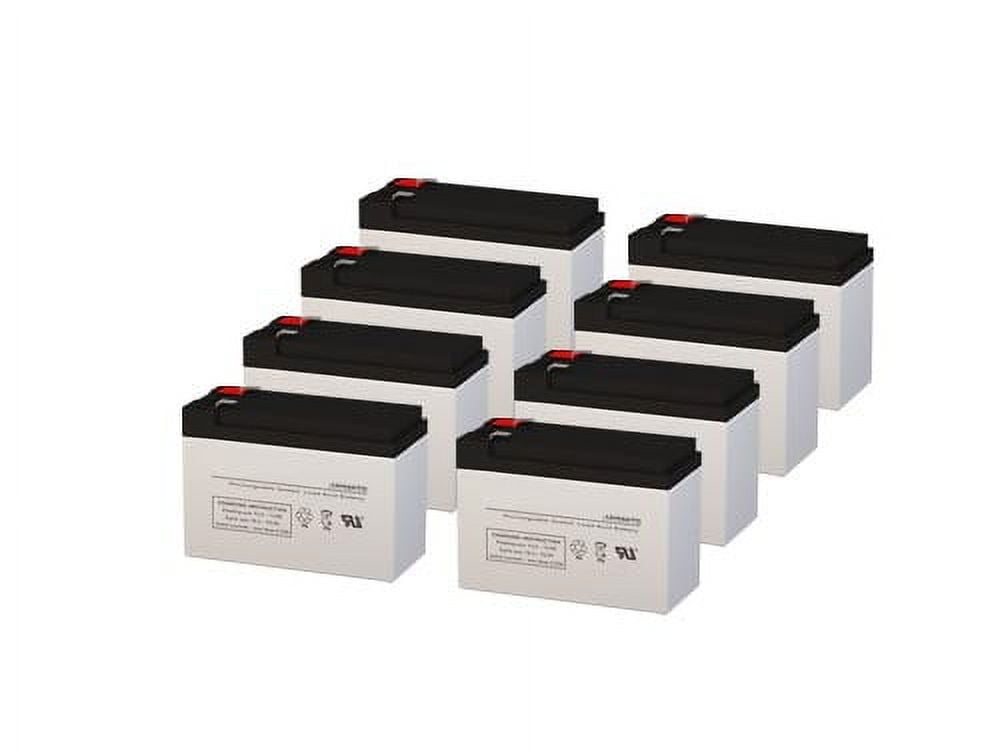 AJC Replacement Battery For Dell 1000W UPS – 12V 9Ah AGM SLA Battery, F2 Terminals (H919N-2U Compatible)