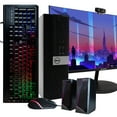 thumbnail image 1 of Restored Dell 3040 Desktop Computer PC, Intel Quad-Core i5 512GB SSD 16GB DDR3 RAM Windows 10 Pro DVD, WIFI 24in Monitor RGB Keyboard and Mouse Bluetooth (Refurbished), 1 of 9