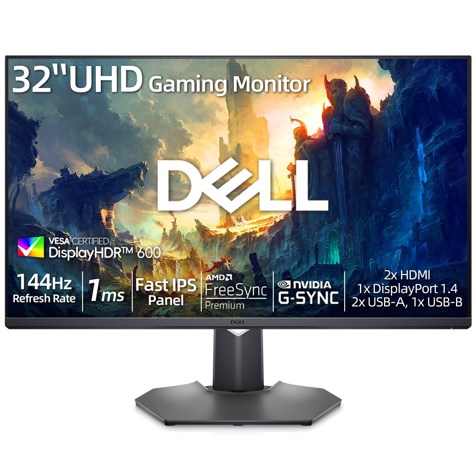 ゲーミングモニターDELL 32インチ 4K 144Hz Dell 32