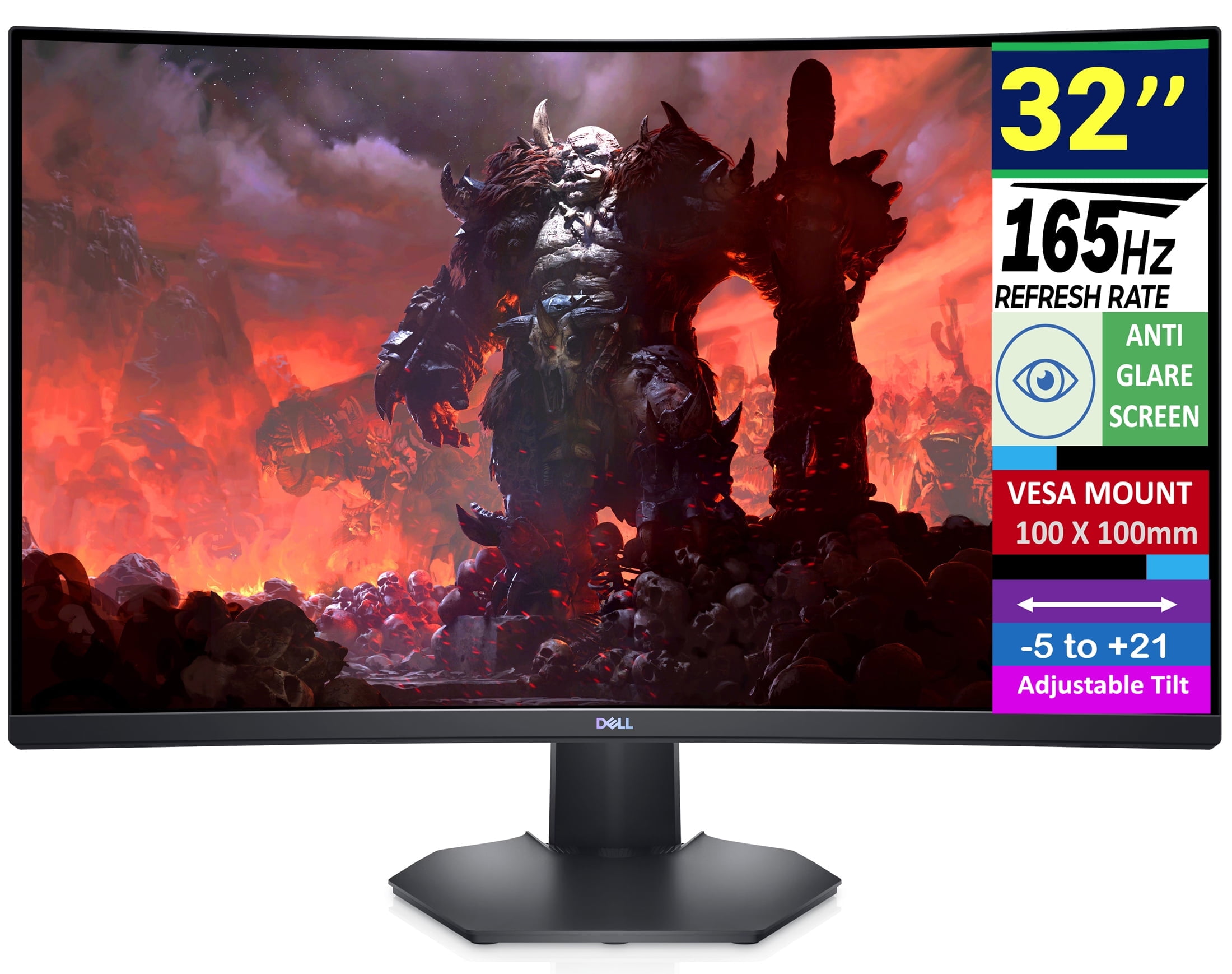 dell monitor モニター　165fps qhd Dell 32
