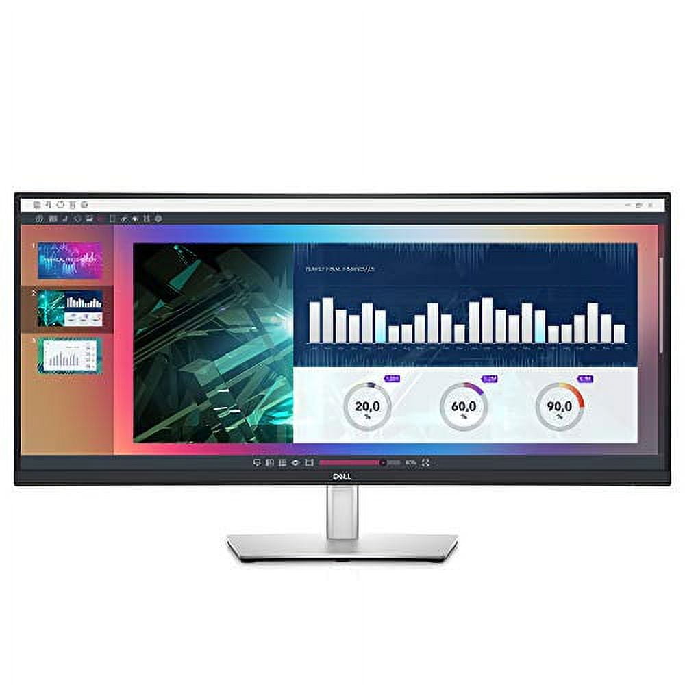 Dell 34'' Ultrawide WQHD Curved USB-C Monitor, 3440x1440, 21:9