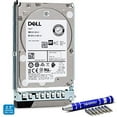 thumbnail image 1 of Dell 401-ABHQ 2.4TB 10K SAS 2.5-Inch PowerEdge Enterprise Hard Drive in 14G Tray Bundle with Compatily Screwdriver Compatible with R940XA R840 R440 R640 R6415 R740 R740XD R7415 R7425 R940, 1 of 6
