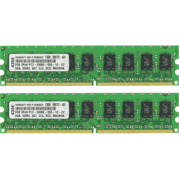 Dell 4GB (2X2GB) DDR2 MEMORY FOR Dell PowerEdge T105