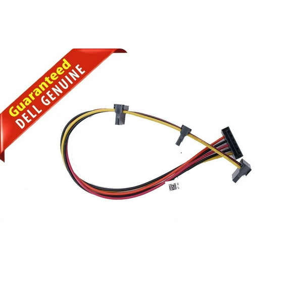 Dell 5675 Series Desktop 3 X SATA HDD Power Extension Cable T4P3T - New