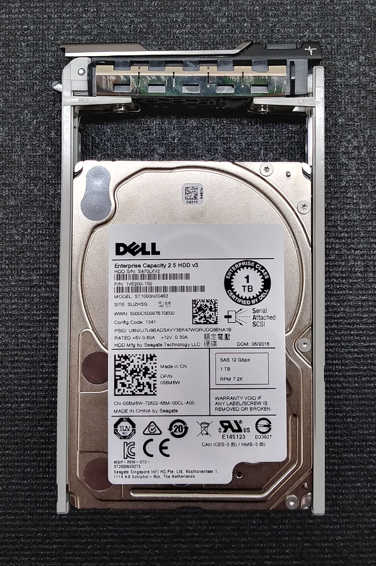 RMCP3 0RMCP3 Dell 1,2 TB ST1200MM0007 10 K RPM 6 Gb/s 2,5" Disco - Foto 9