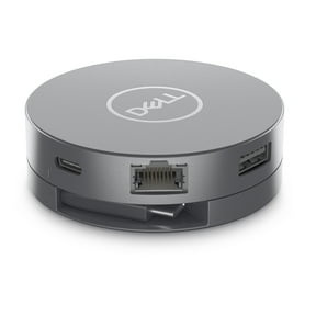 Dell 6-in-1 USB-C Multiport Adapter DA305 90-Watt Power Delivery HDR Support Gray